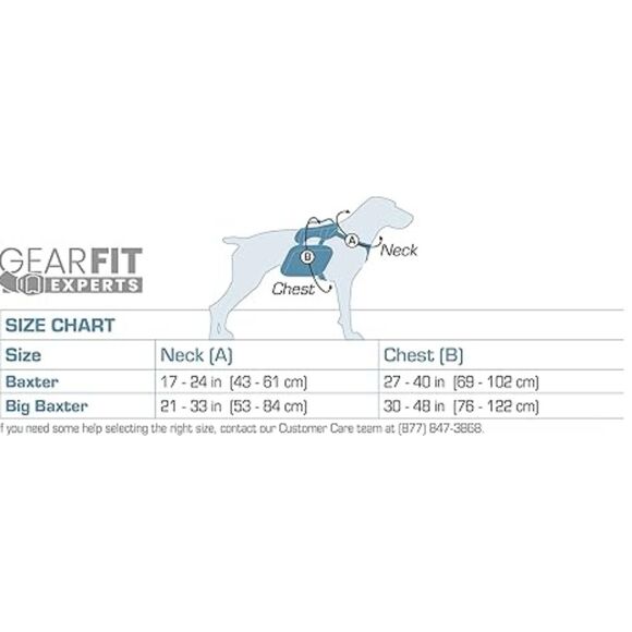 Kurgo Dog Baxter Saddlebag Backpack Harness M/L 27-40 in Chest Hiking Cargo Pack - Picture 7 of 15